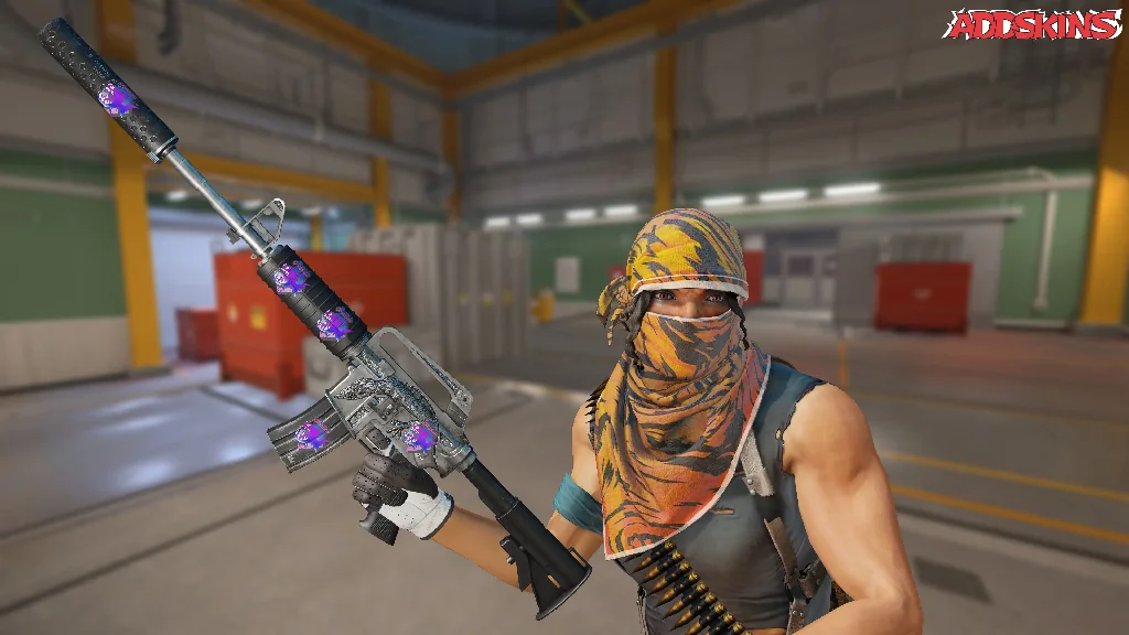 Sticker | Purple Jaggyfish pose-2