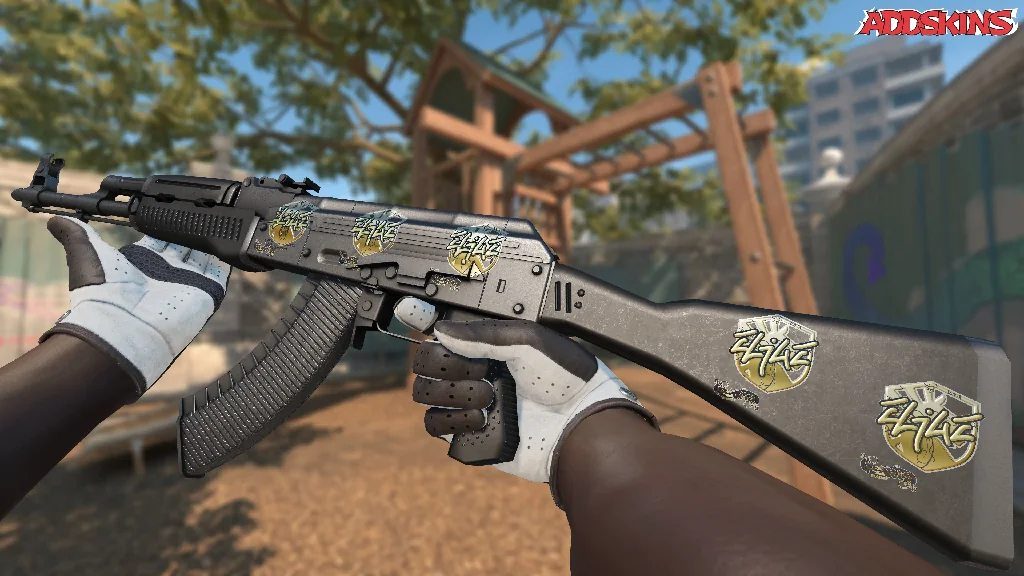 Sticker | EliGE (Gold) | Paris 2023 inspecting