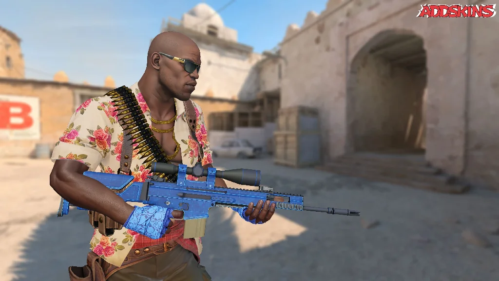 SCAR-20 | Blueprint pose-3