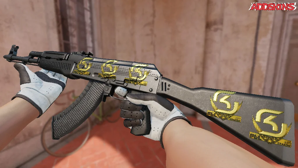 Sticker | SK Gaming (Gold) | Krakow 2017 inspecting