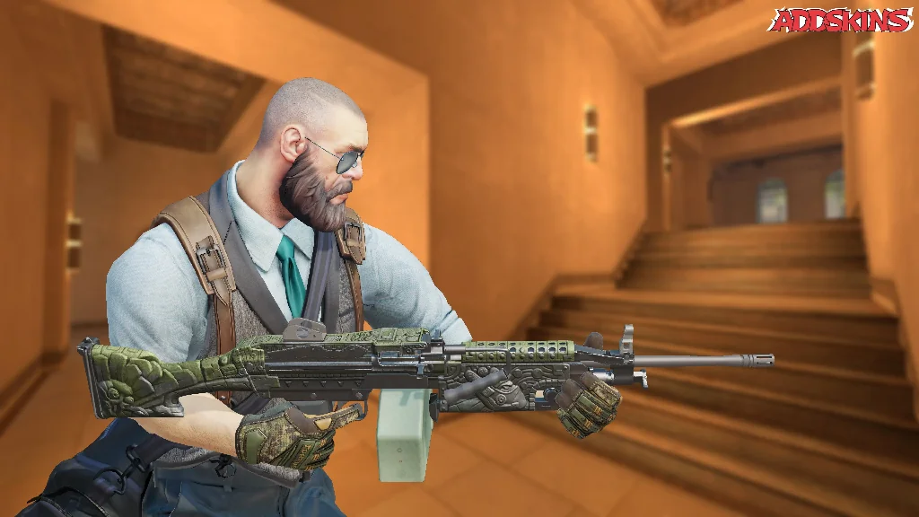 M249 | Aztec pose-3
