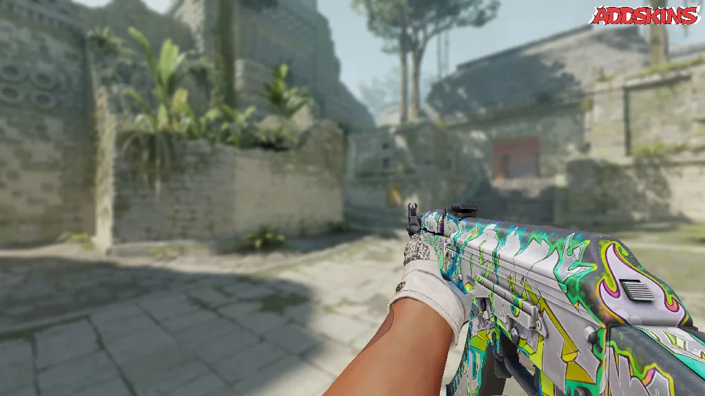 AK-47 | Head Shot holding