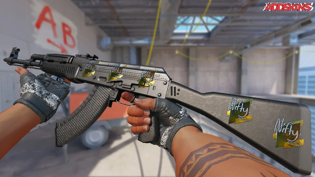 Sticker | Nifty (Foil) | Boston 2018 inspecting