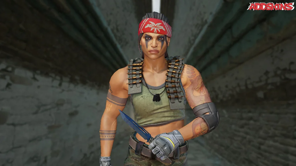 ★ Paracord Knife | Blue Steel pose-1