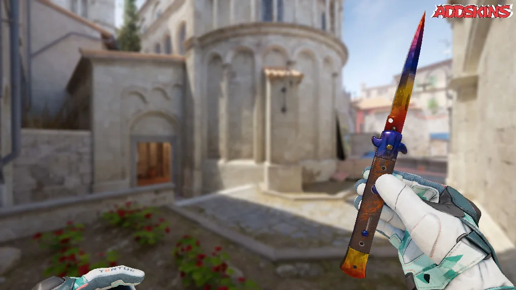 ★ Stiletto Knife | Marble Fade inspecting