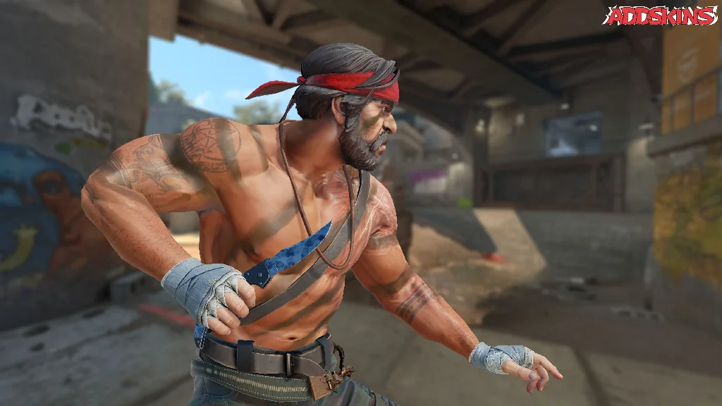 ★ Falchion Knife | Stained pose-3