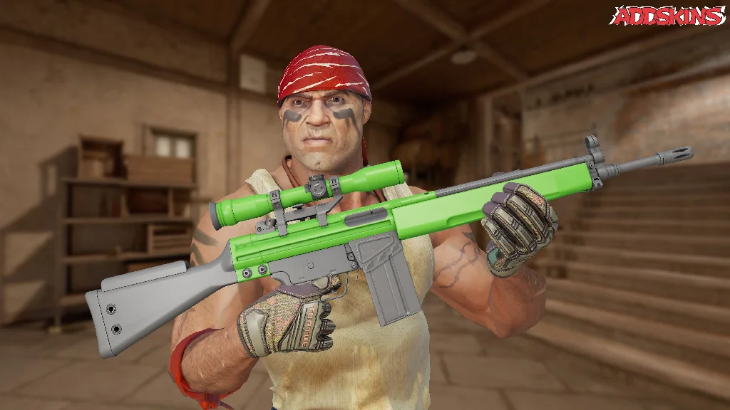 G3SG1 | Green Apple pose-1
