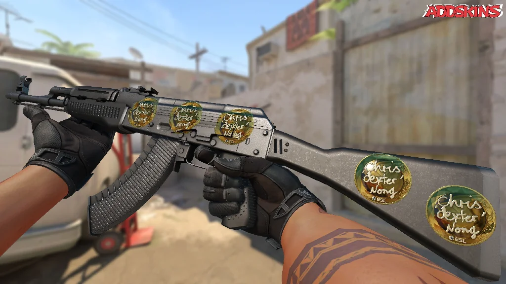 Sticker | dexter (Gold) | Katowice 2019 inspecting