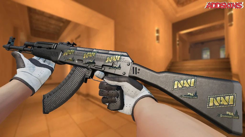 Sticker | Natus Vincere (Gold) | Stockholm 2021 inspecting