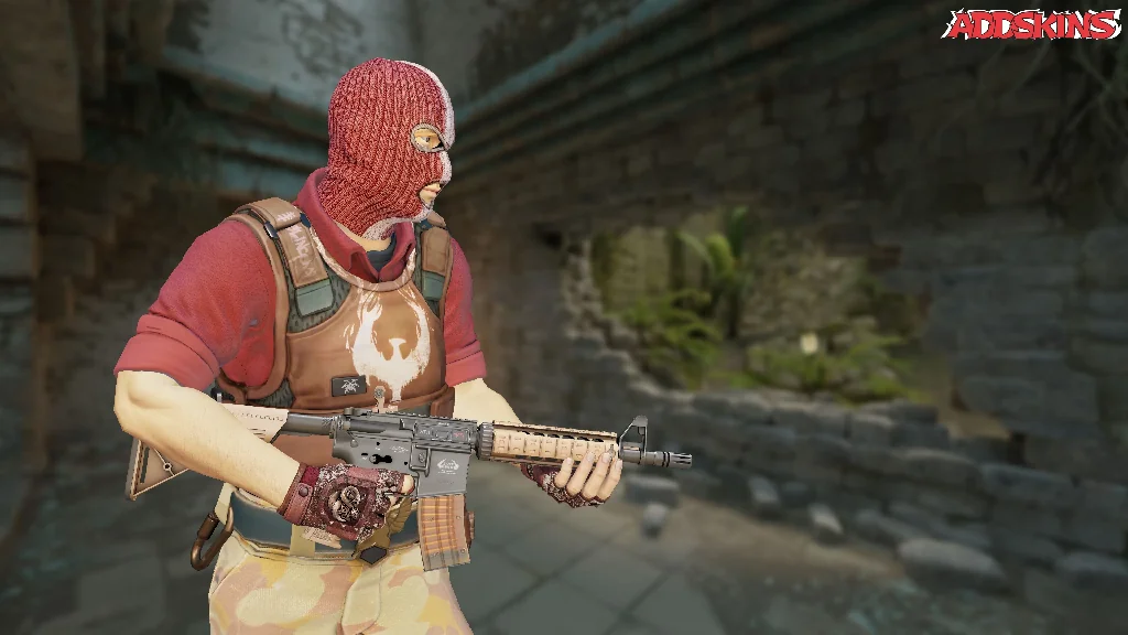 M4A4 | Poly Mag pose-3