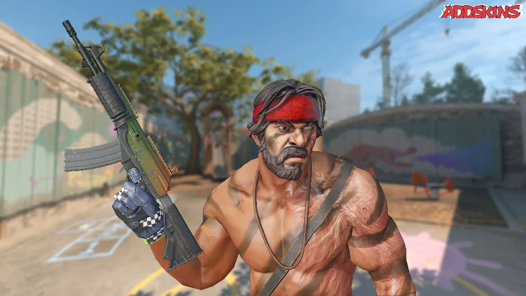 Galil AR | Amber Fade pose-2