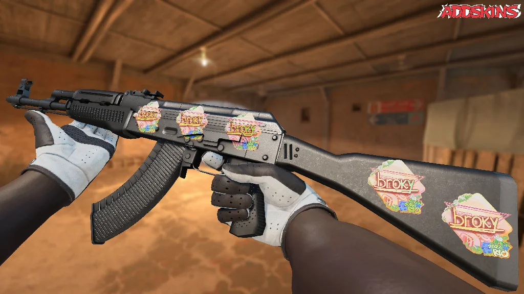 Sticker | broky (Holo) | Rio 2022 inspecting
