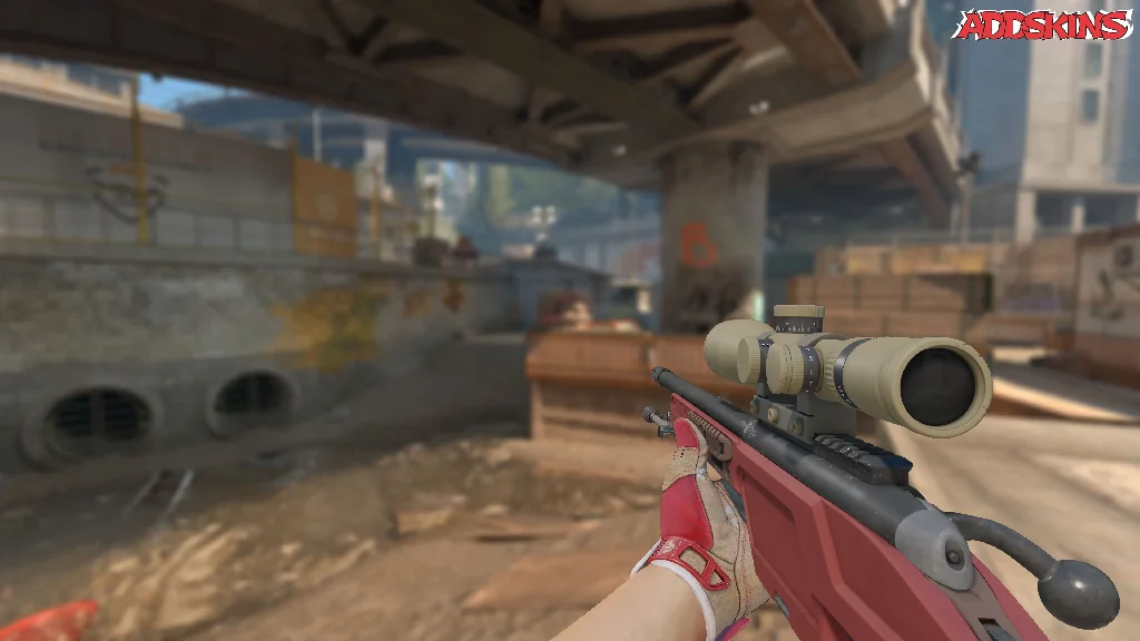 SSG 08 | Red Stone holding