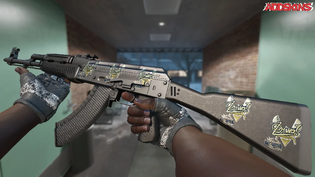 Sticker | ZywOo (Gold, Champion) | Paris 2023 inspecting