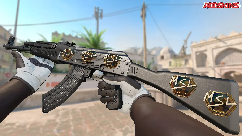 Sticker | MSL (Gold) | London 2018 inspecting