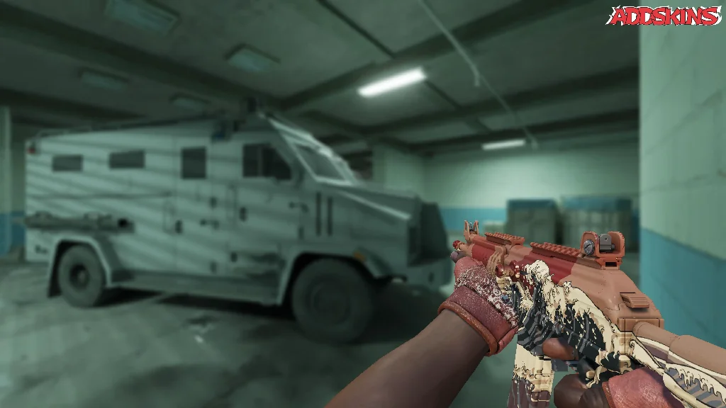 Galil AR | Crimson Tsunami holding