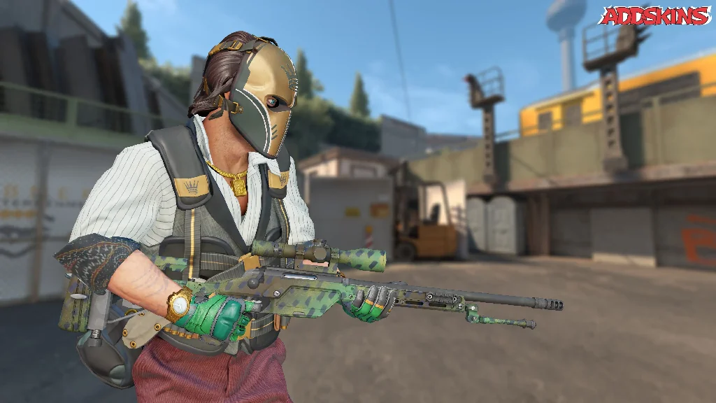SSG 08 | Jungle Dashed pose-3