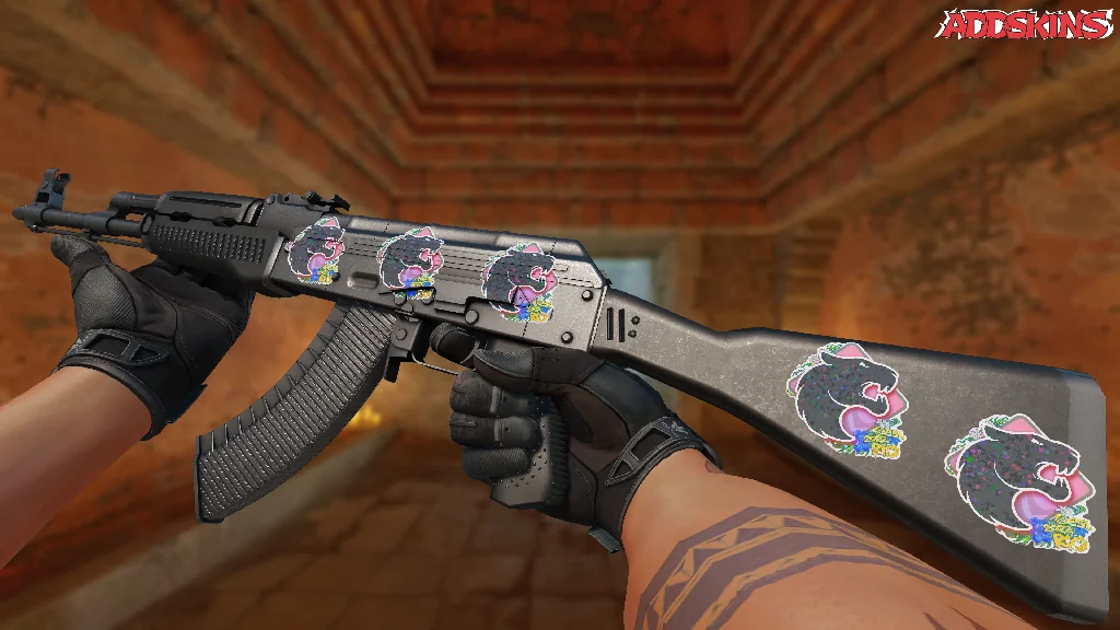 Sticker | FURIA (Glitter) | Rio 2022 inspecting