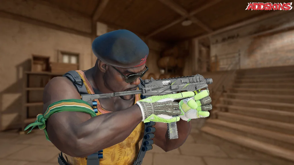 MP9 | Deadly Poison pose-3