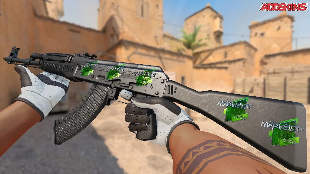 Sticker | markeloff (Foil) | Boston 2018 inspecting