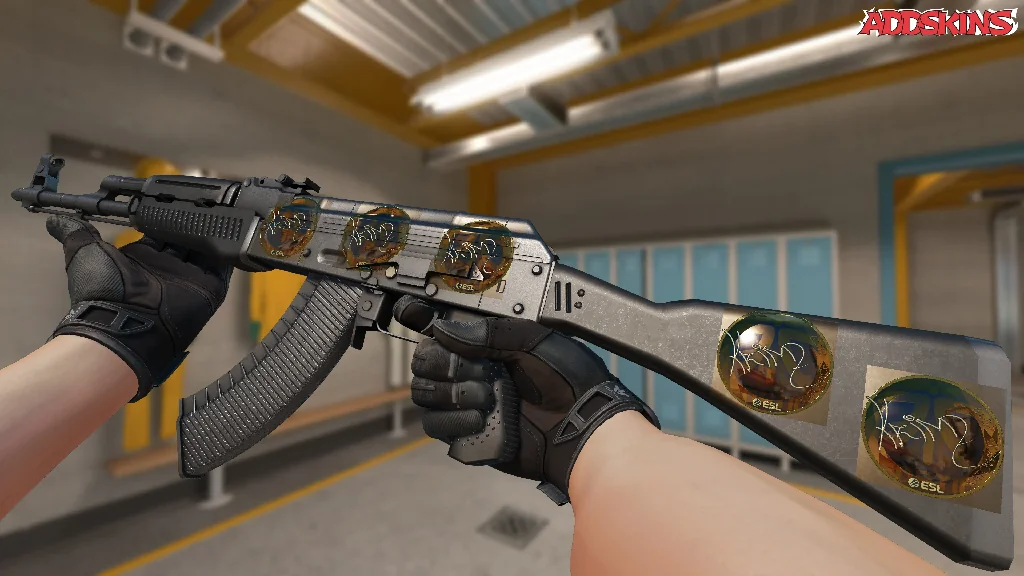 Sticker | KRIMZ (Gold) | Katowice 2019 inspecting