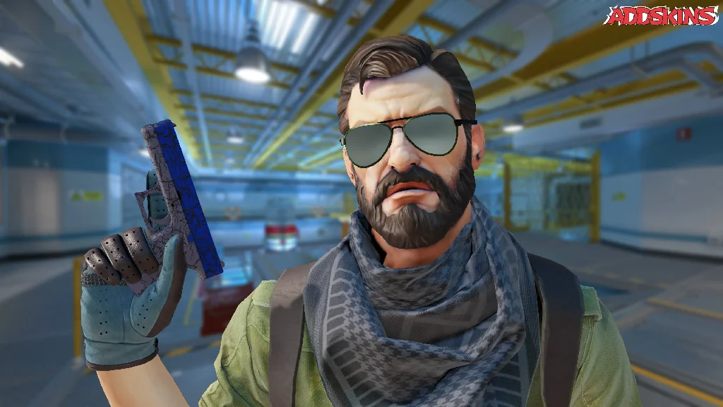 Glock-18 | Blue Fissure pose-2