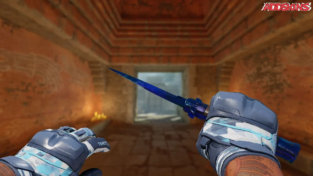 ★ Stiletto Knife | Doppler Phase 3 holding