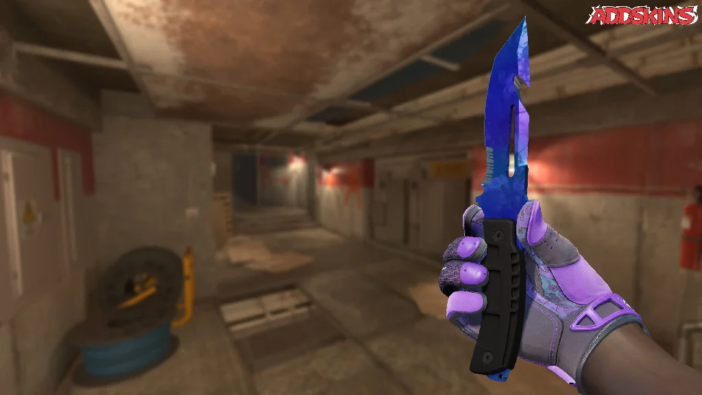 ★ Survival Knife | Doppler Sapphire inspecting