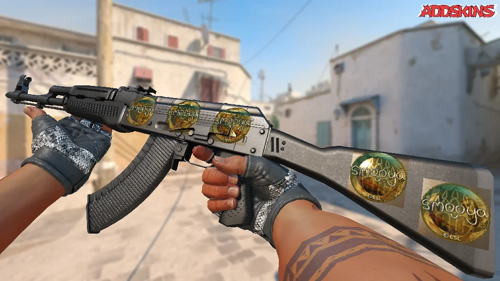 Sticker | smooya (Gold) | Katowice 2019 inspecting