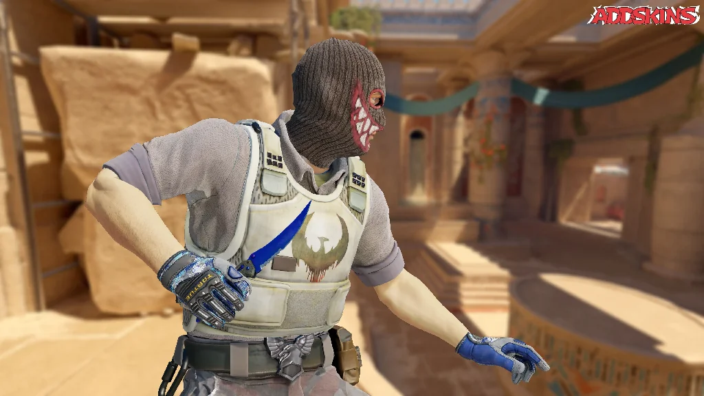 ★ Flip Knife | Doppler Sapphire pose-3