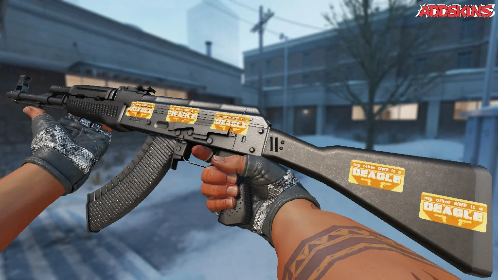 Sticker | My Other Awp inspecting