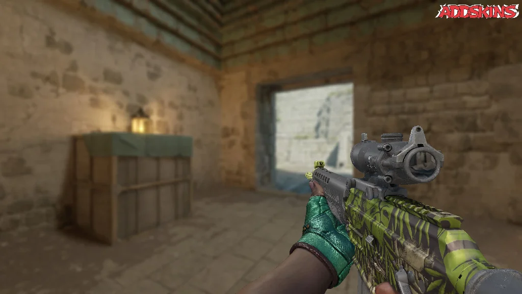 SG 553 | Lush Ruins holding