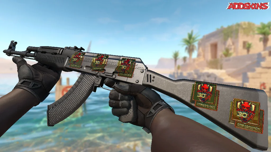 Sticker | 3DMAX (Gold) | DreamHack 2014 inspecting