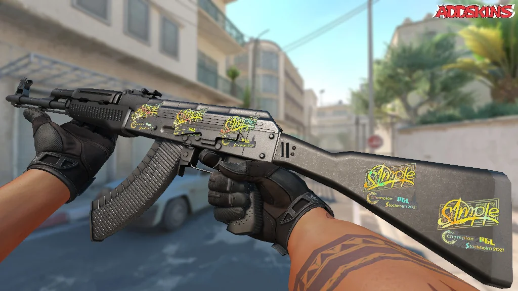 Sticker | s1mple (Holo) | Stockholm 2021 inspecting