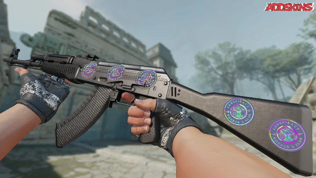 Sticker | Conspiracy Club (Holo) inspecting