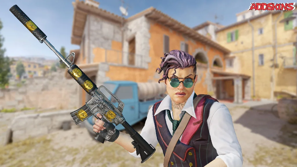 Sticker | flusha (Gold) | Krakow 2017 pose-2