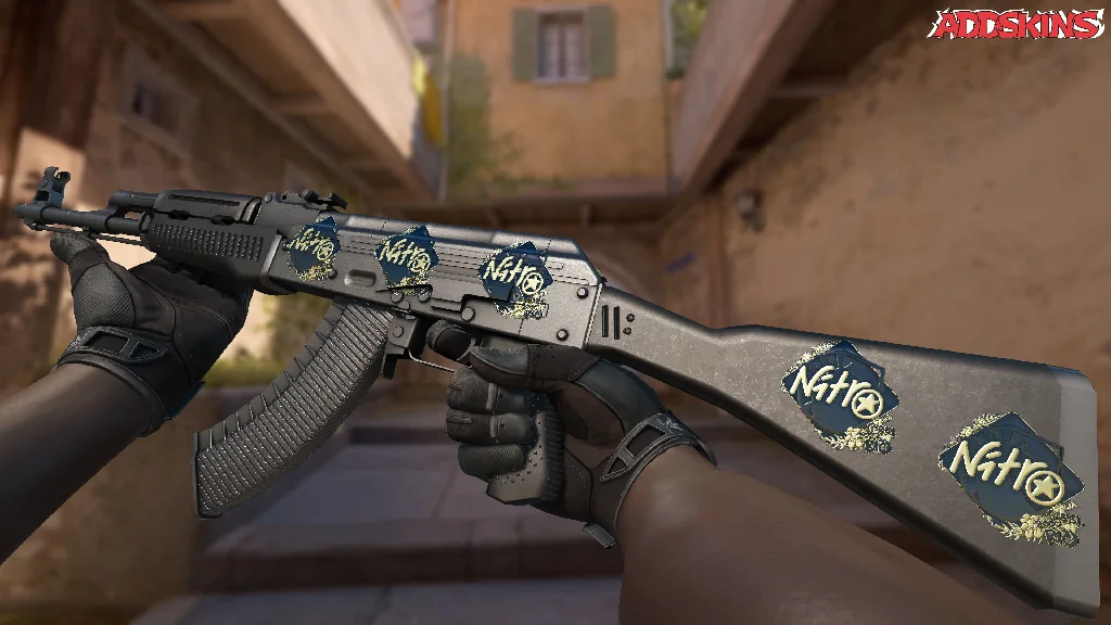 Sticker | nitr0 (Gold) | Rio 2022 inspecting