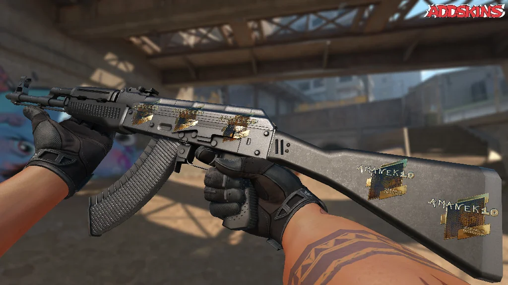 Sticker | AmaNEk (Gold) | Boston 2018 inspecting