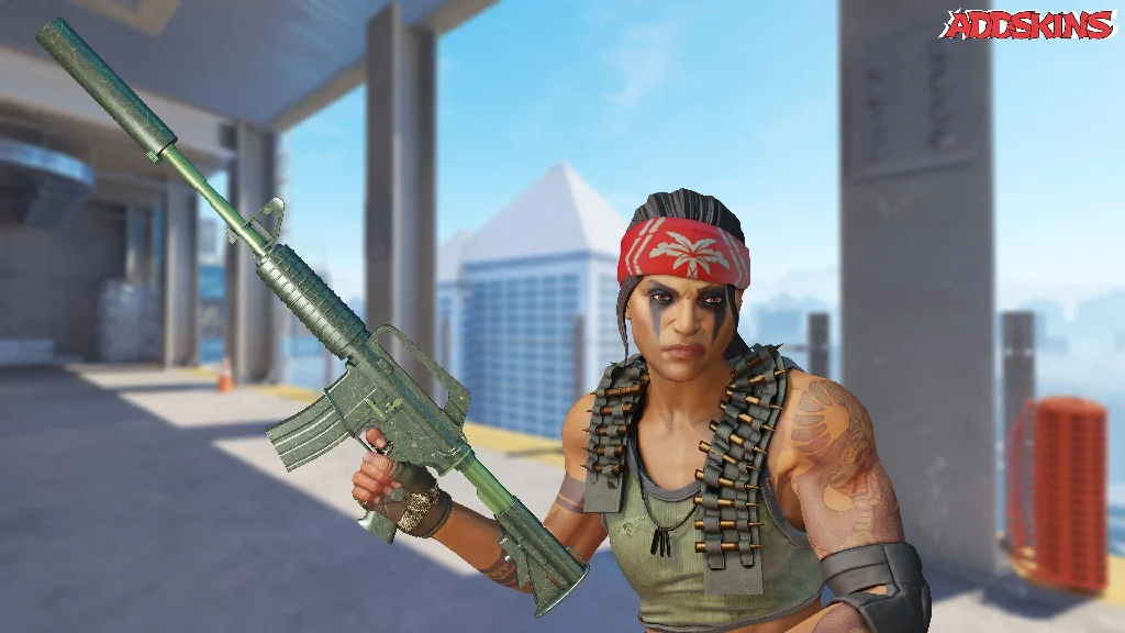 M4A1-S | Moss Quartz pose-2