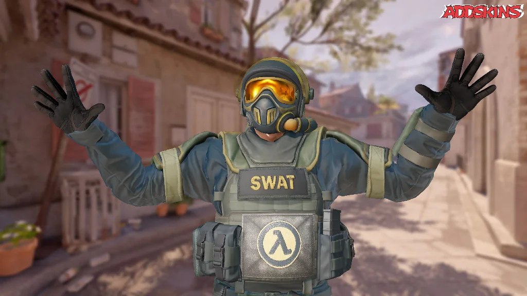 Patch | Copper Lambda pose-1