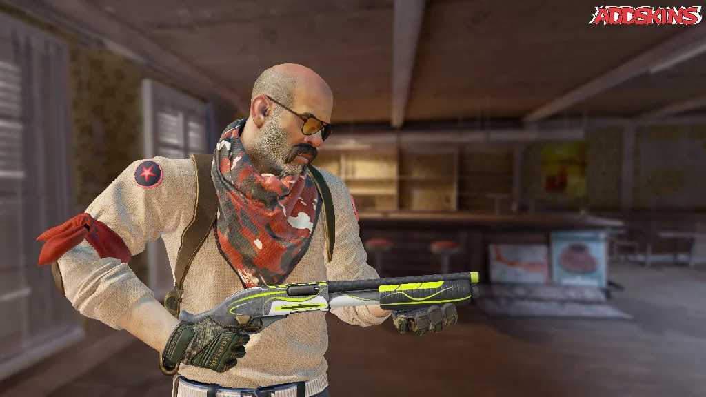Sawed-Off | Limelight pose-3
