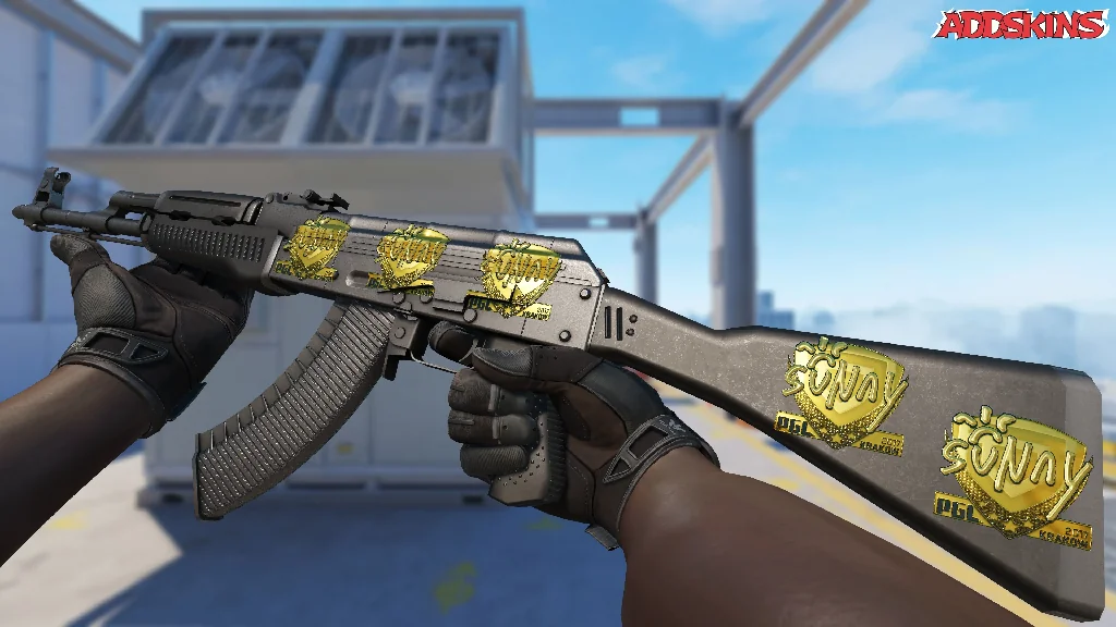Sticker | suNny (Gold) | Krakow 2017 inspecting