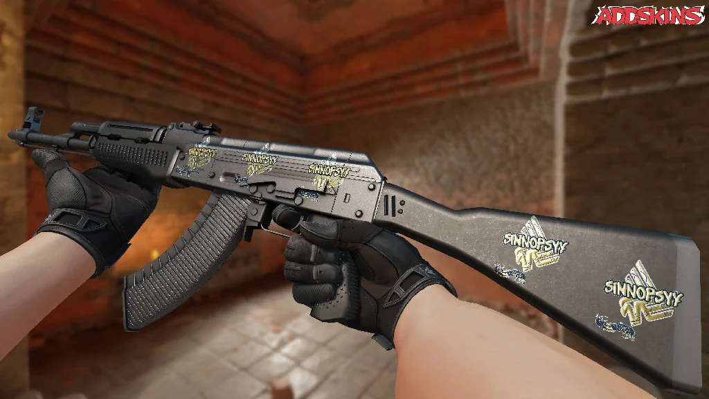 Sticker | sinnopsyy (Gold) | Paris 2023 inspecting