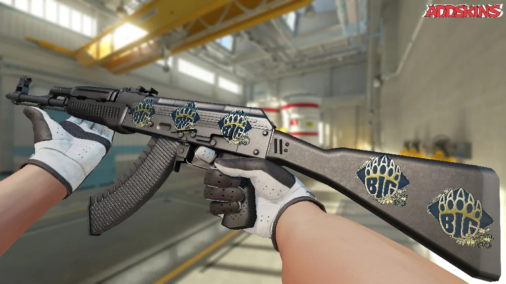 Sticker | BIG (Gold) | Rio 2022 inspecting