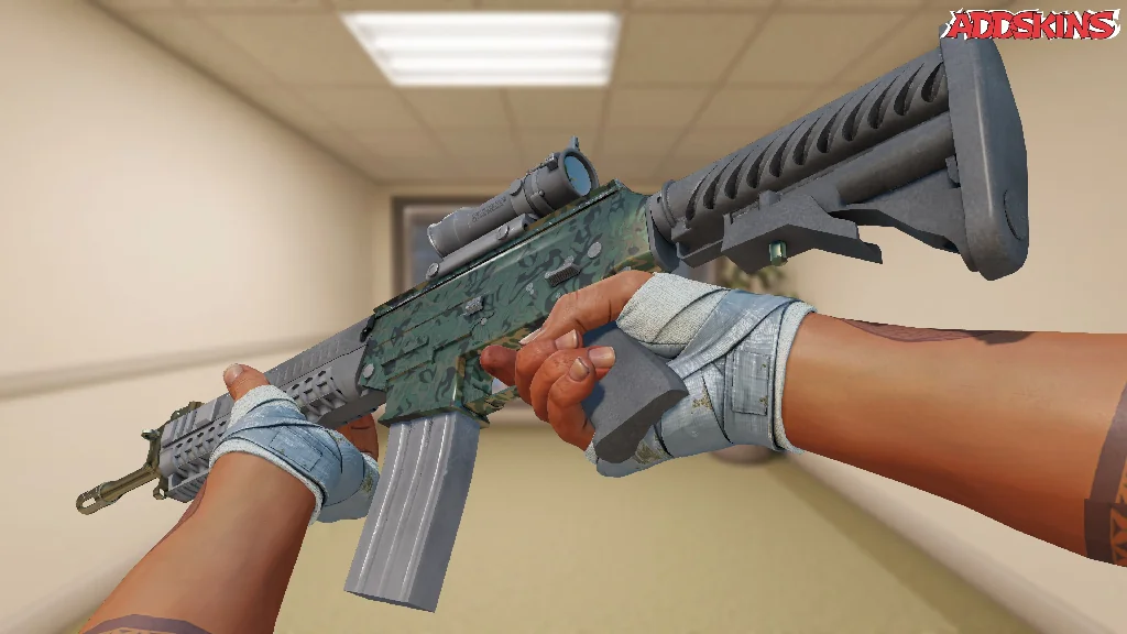 SG 553 | Army Sheen inspecting