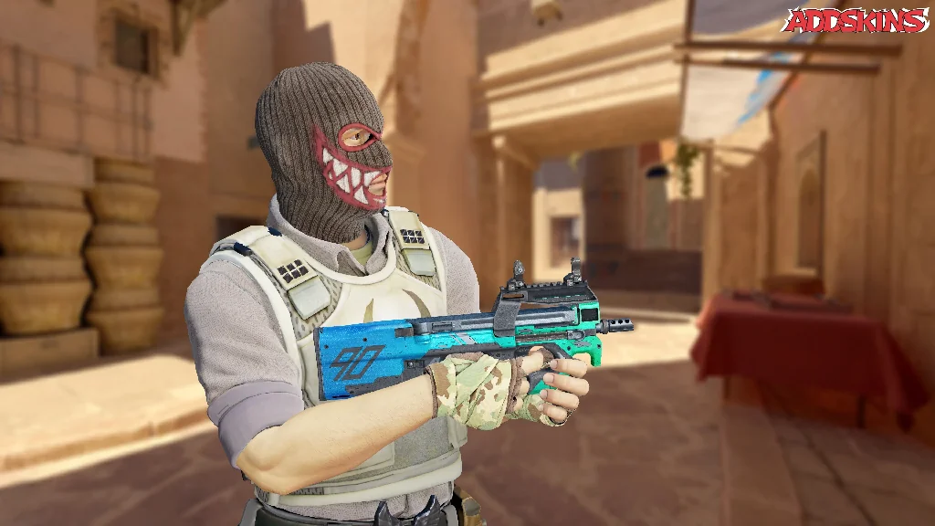 P90 | Wave Breaker pose-3