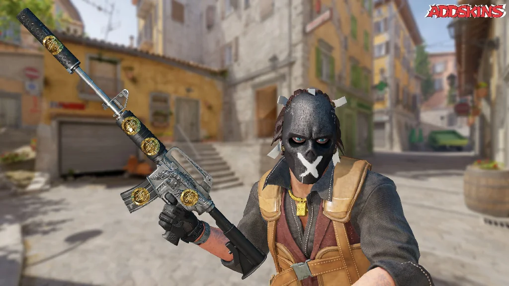 Sticker | apEX (Gold) | Katowice 2019 pose-2