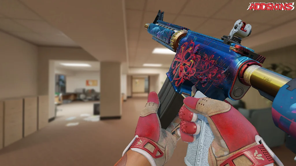 M4A4 | Spider Lily reloading