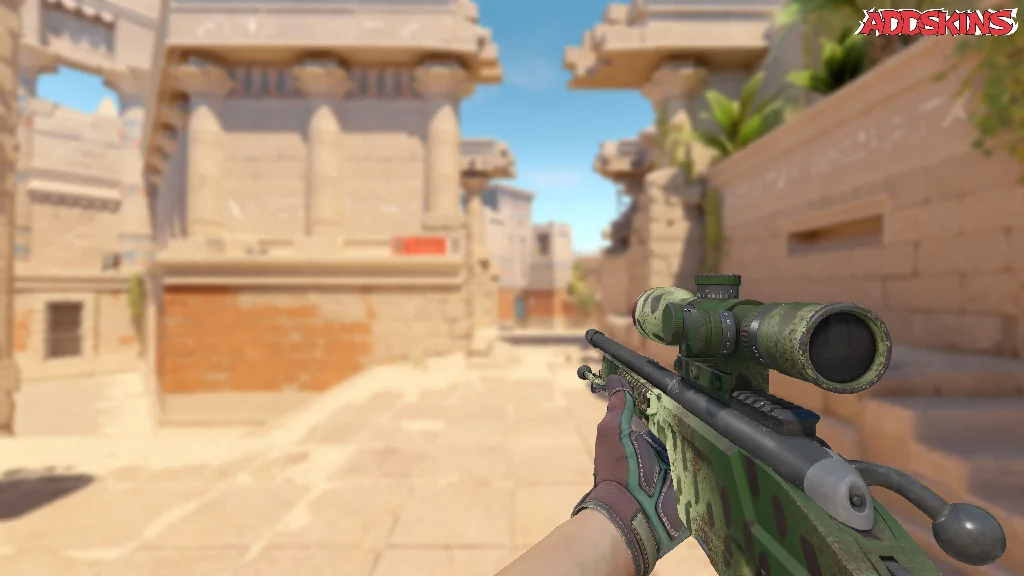 SSG 08 | Lichen Dashed holding