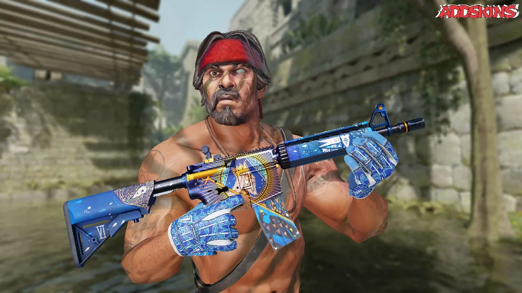 M4A4 | The Emperor pose-1